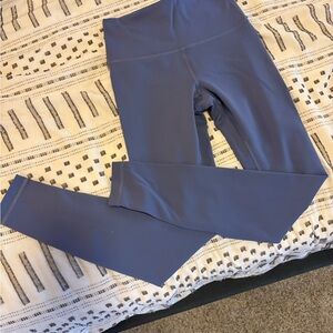 lululemon athletica High-Rise Leggings in blue/gray like new!